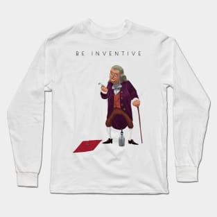 Benjamin Franklin Long Sleeve T-Shirt